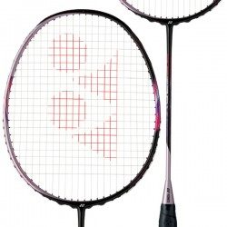 STRUNG YONEX - ASTROX 55 BADMINTON RACKET - PURPLE / PINK