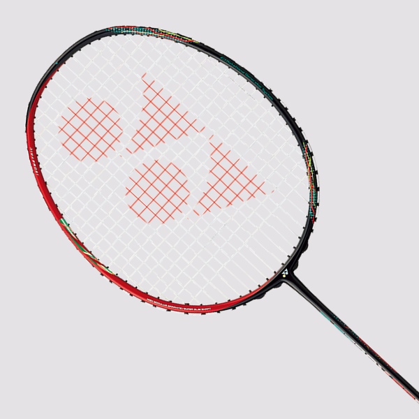 STRUNG YONEX - ASTROX 88D 4U BADMINTON RACKET - RUBY RED