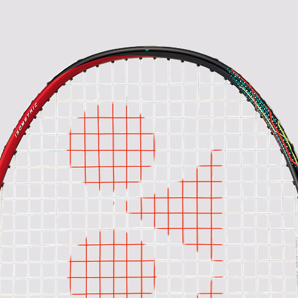 STRUNG YONEX - ASTROX 88D 4U BADMINTON RACKET - RUBY RED