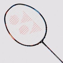 STRUNG YONEX - DUORA 10 BADMINTON RACKET - BLUE / ORANGE