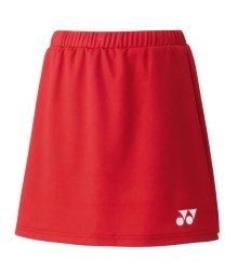 YONEX - JAPAN TEAM UNIFORM WOMEN'S SKORT - CRYSTAL RED - 26095EX - Euro L