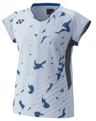 YONEX - JAPAN TEAM UNIFORM WOMEN'S SHIRT - BLUE GREY - 20689EX - Euro M