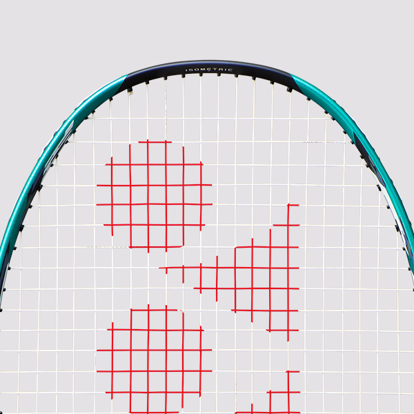 STRUNG YONEX - NANOFLARE 700 BADMINTON RACKET - BLUE / GREEN