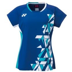 YONEX - WOMEN'S BADMINTON SHIRT - AMERICAN BLUE - 20635EX - Euro L