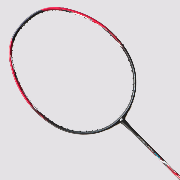 STRUNG YONEX - NANOFLARE 700 BADMINTON RACKET - RED