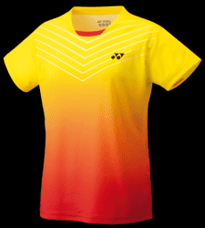 YONEX - WOMEN'S BADMINTON SHIRT - YELLOW - YW0025EX - Euro M