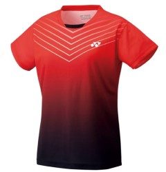 YONEX - WOMEN'S BADMINTON SHIRT - RED - YW0025EX - Euro M