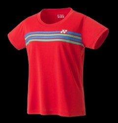 YONEX - WOMEN'S CREW NECK SHIRT - RED - YW0022EX - Euro XS