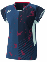 YONEX - JAPAN TEAM UNIFORM WOMEN'S SHIRT - DARK NAVY - 20689EX - Euro M