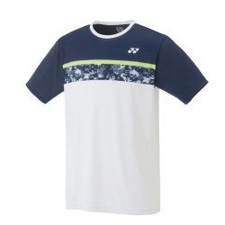 YONEX - JUNIOR SHIRT - WHITE / NAVY - 16568JEX - J120