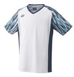 YONEX - JUNIOR SHIRT - WHITE / NAVY - 16589JEX - J120