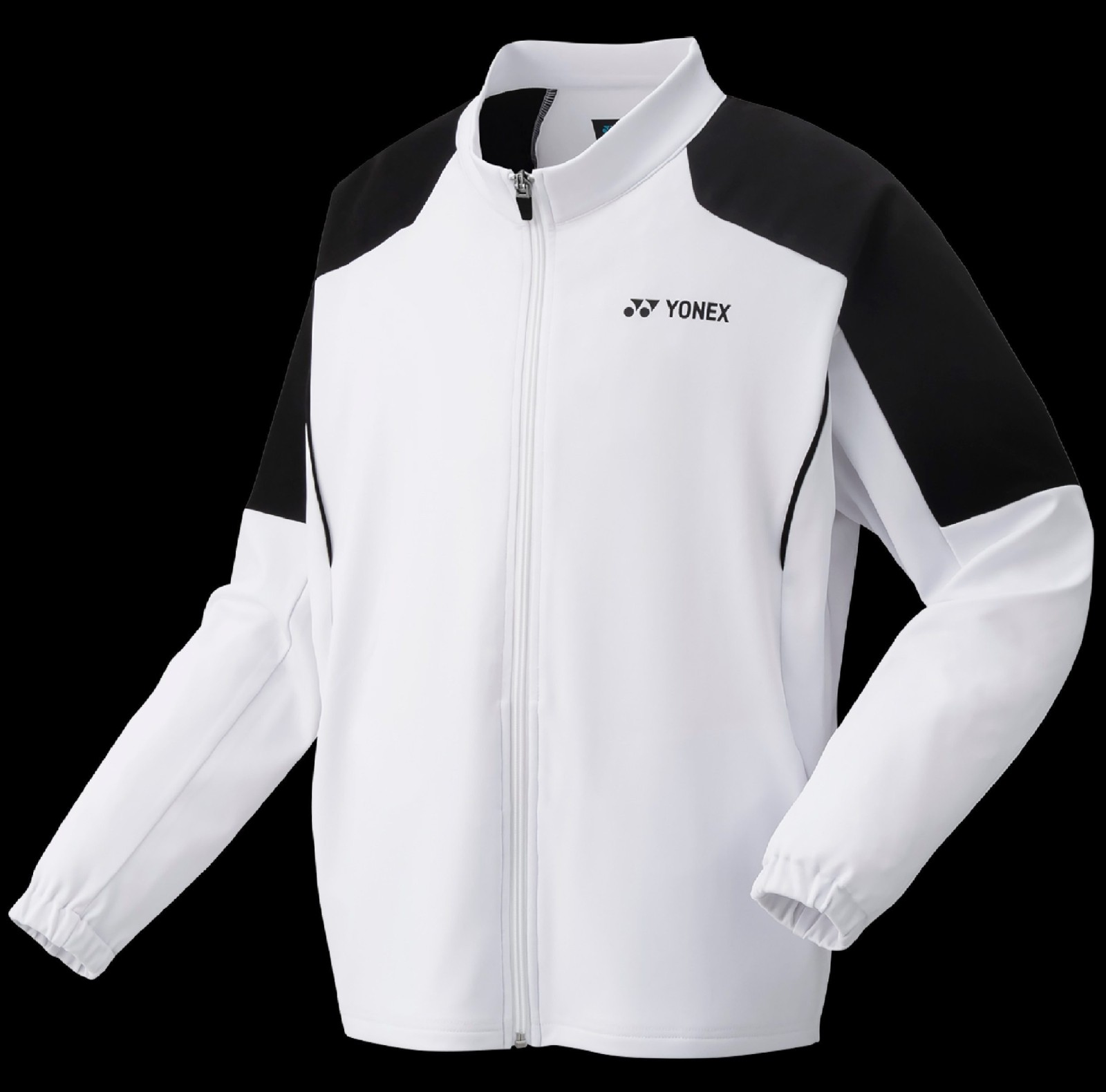 YONEX - JUNIOR JACKET - WHITE / BLACK - 50123JEX - J150