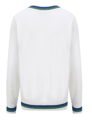 YONEX - 75TH ELITE UNISEX SWEATER 30074AYX - WHITE - Euro M