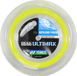 YONEX - BG66 ULTIMAX  - YELLOW - REEL