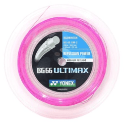YONEX - BG66 ULTIMAX  - PINK - REEL