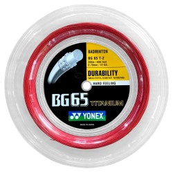 YONEX - BG65 Ti - REEL - RED