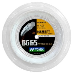 YONEX - BG65 Ti - REEL - WHITE