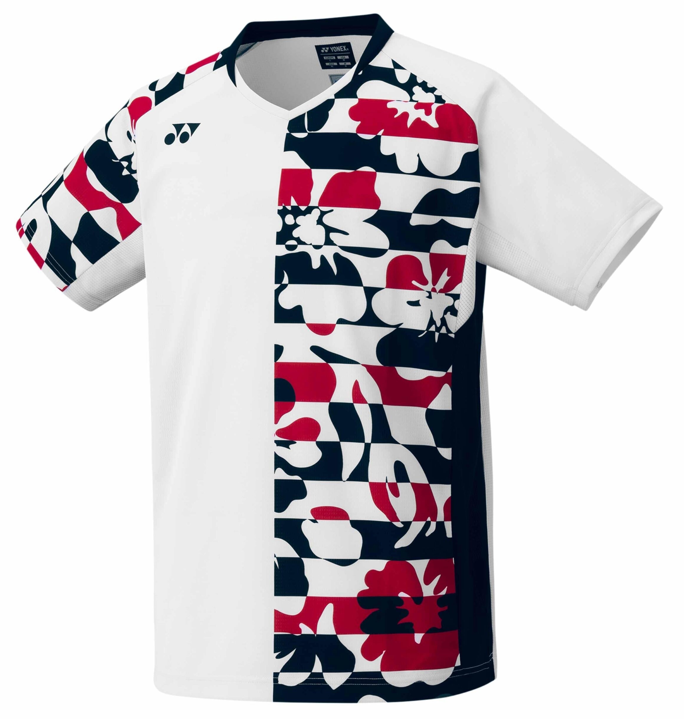 YONEX - MEN'S CREW NECK SHIRT - WHITE - 10504EX - Euro S