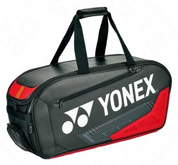 YONEX - EXPERT TOURNAMENT BAG BA02331WEX (6 PCS) - BLACK / RED