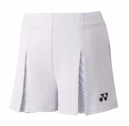 YONEX - CHINA NATIONAL TEAM - WOMEN'S SHORT WITH INNER SHORTS - WHITE - 25074EX - Euro L