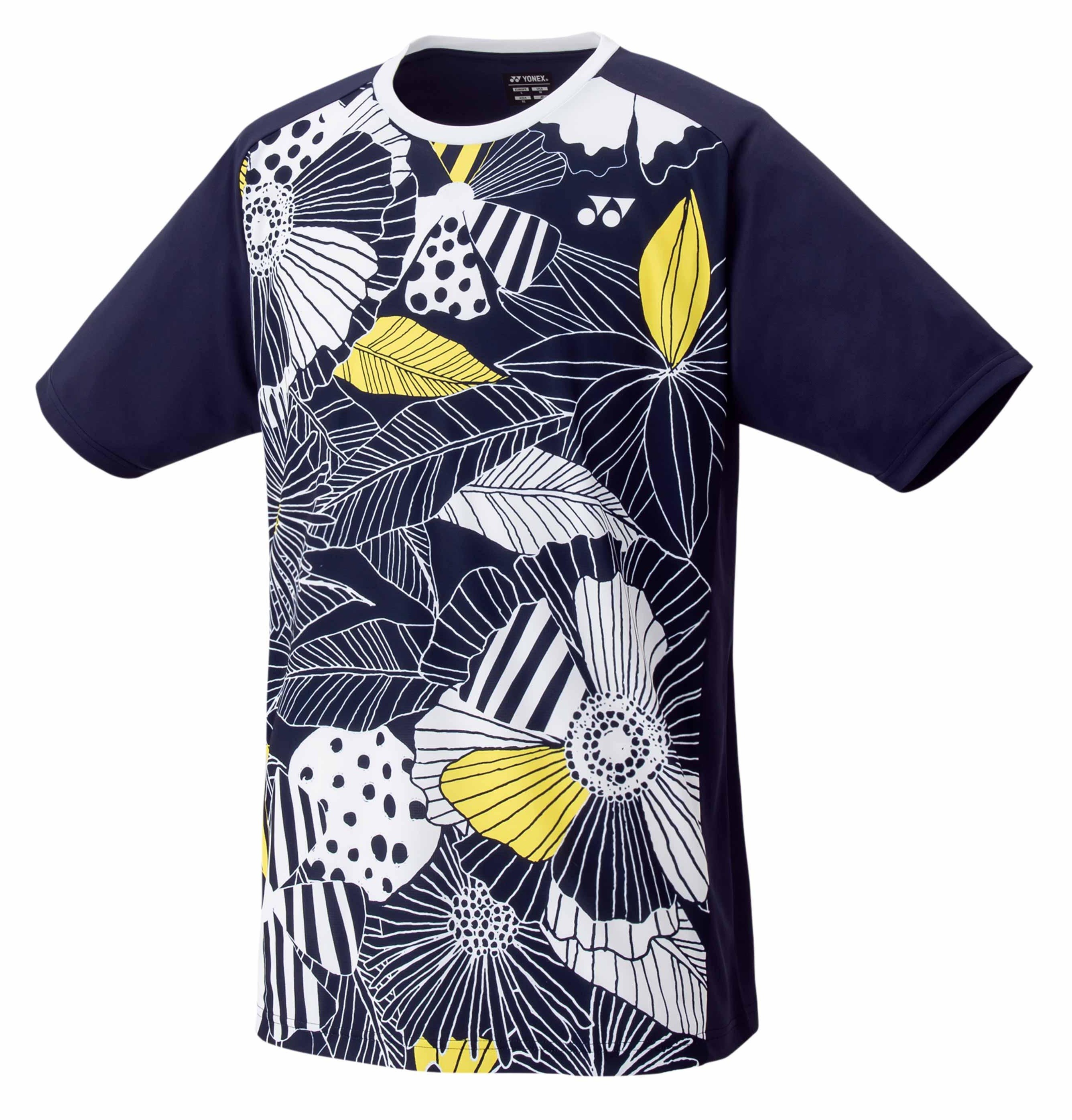 YONEX - MEN'S T-SHIRT - NAVY BLUE - 16632EX - Euro S