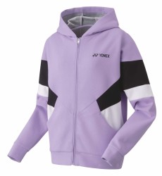 YONEX - WOMEN'S SWEAT FULL ZIP HOODIE - 57072EX MIST PURPLE - Euro L