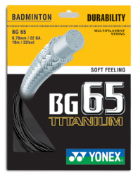 YONEX - BG65 Ti - BLACK