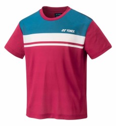 YONEX - JUNIOR T-SHIRT - REDDISH ROSE - 16637JEX - J120