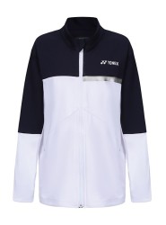 YONEX - JUNIOR WARM-UP JACKET - WHITE - 50135JEX - J120