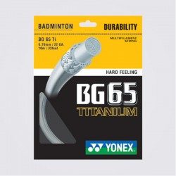 YONEX - BG65 Ti - WHITE