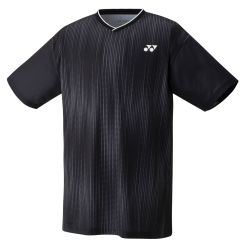 YONEX - JUNIOR'S CREW NECK SHIRT - BLACK - YJ0026EX - J120