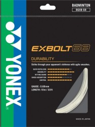 YONEX - EXBOLT 68 - WHITE