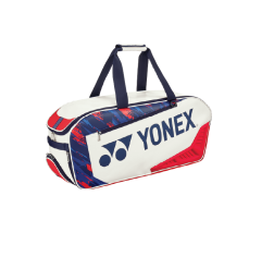 YONEX - EXPERT TOURNAMENT BAG BA02331WEX (6 PCS) - WHITE / RED