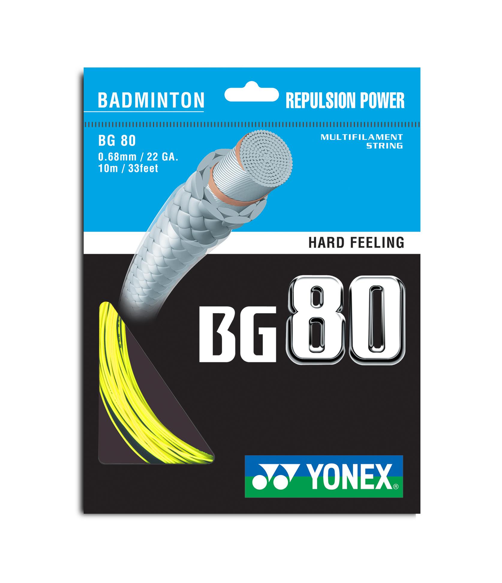 YONEX - BG80 - NEON PINK