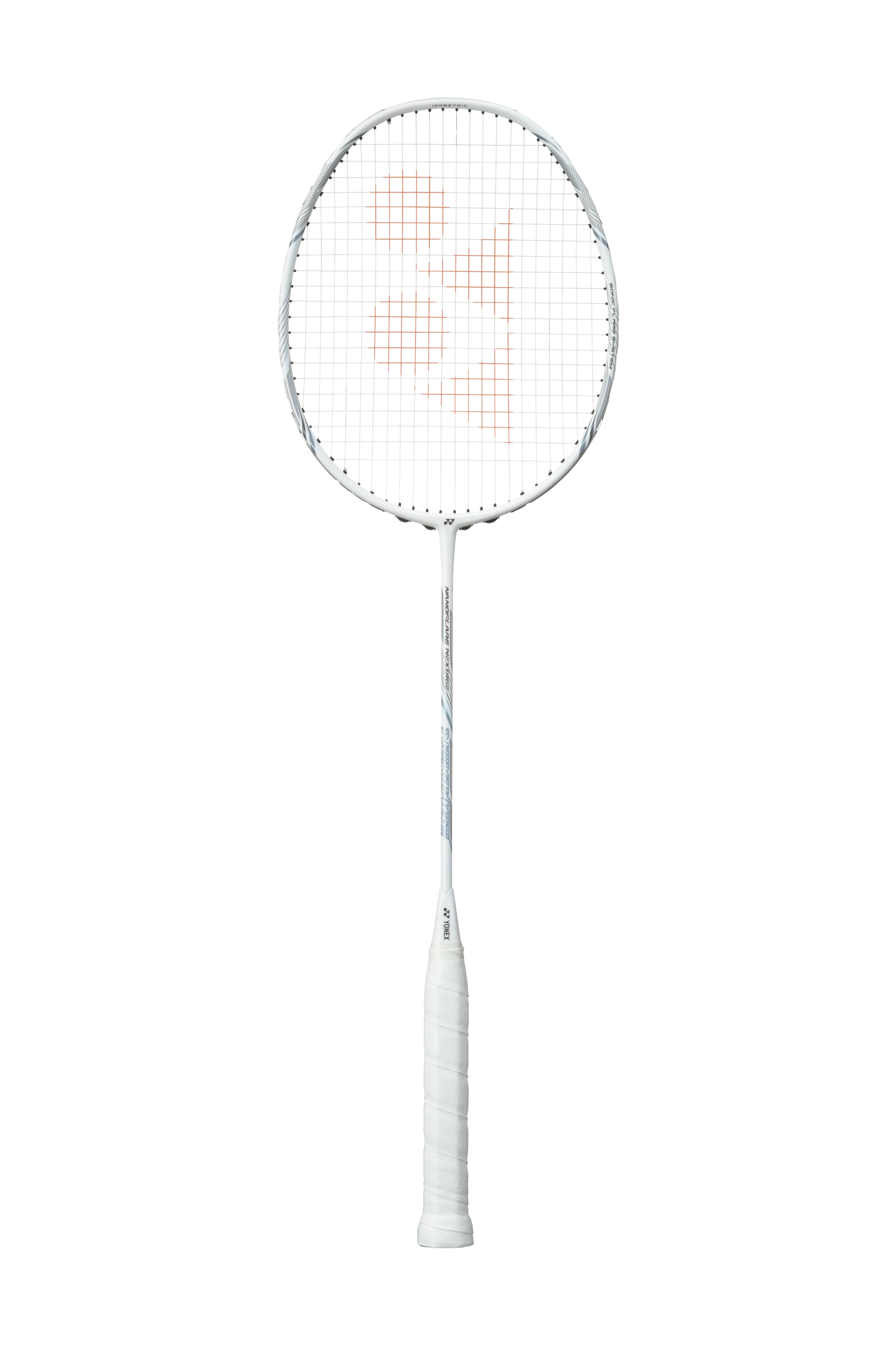 YONEX - NANOFLARE NEXTAGE BADMINTON RACKET 4U - WHITE / GREY