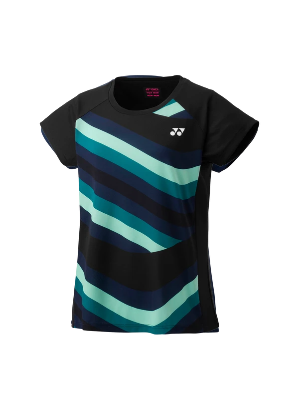 YONEX - WOMANS T-SHIRT - BLACK - 16694 - Euro L
