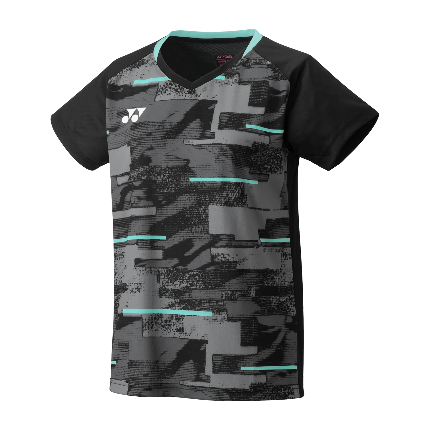 YONEX - WOMEN'S CREW NECK SHIRT - BLACK - YW0034EX - Euro L