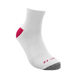 YONEX - TruCOOL PRO 3D SOCKS - WHITE / PINK - SSCMA-10002S