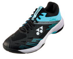 YONEX - POWER CUSHION SHB-CA1WEX CASCADE ACCEL WIDE SHOES - BLACK / ICE BLUE