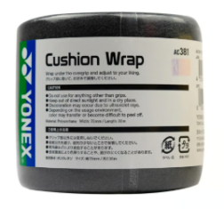 YONEX - CUSHION WRAP -AC381YX - BLACK