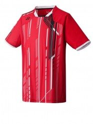 YONEX - MEN'S CREW NECK SHIRT - RED - Euro XXS