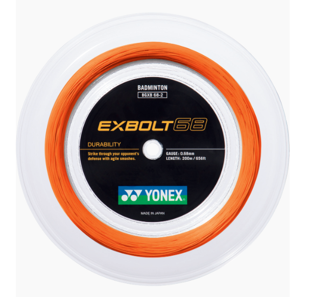 YONEX - EXBOLT 68 - FLASH ORANGE - REEL