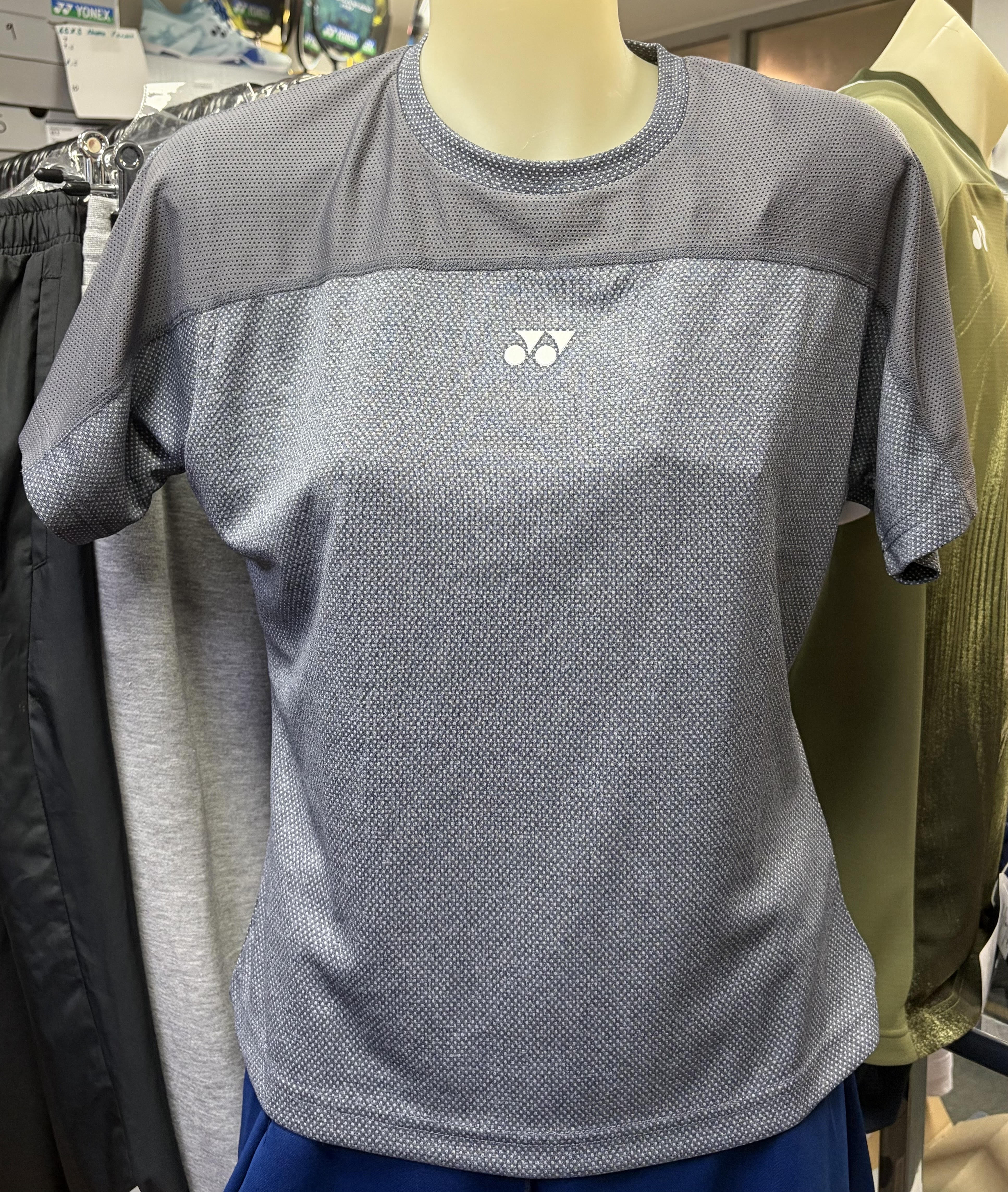 YONEX - WOMEN'S CREW SHIRT - GRAY - 20659EX - Euro M