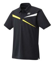 YONEX - MEN'S POLO SHIRT - BLACK - 10133EX - Euro XS