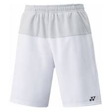 YONEX - MEN'S SHORTS - GREY / WHITE 15039EX - Euro XS