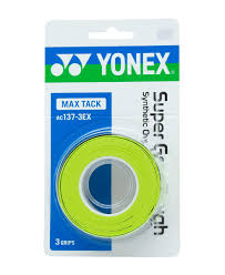 YONEX - AC137-3 SUPERGRAP TOUGH (3 WRAPS) - BRIGHT GREEN