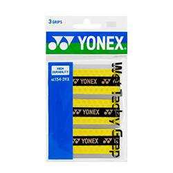YONEX - AC154-3 WET TACKY GRAP (3 WRAPS) - YELLOW
