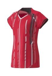 YONEX - WOMEN'S BADMINTON SHIRT RED 20235EX - Euro M