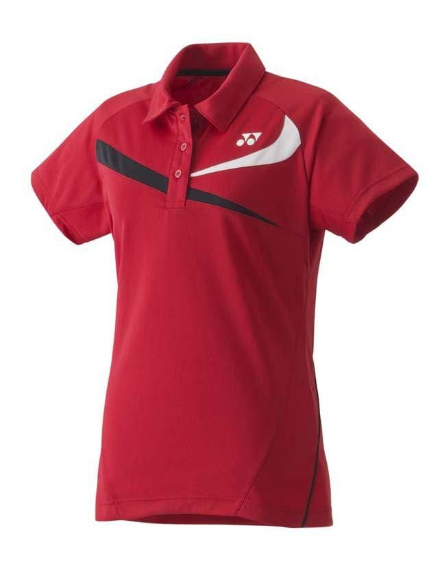 YONEX - WOMEN'S POLO SHIRT CRYSTAL RED 20240EX - Euro S
