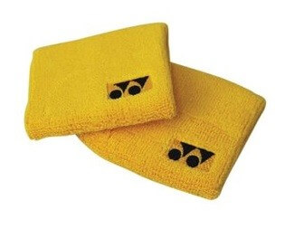 YONEX - WRIST BAND (PAIR) - YELLOW